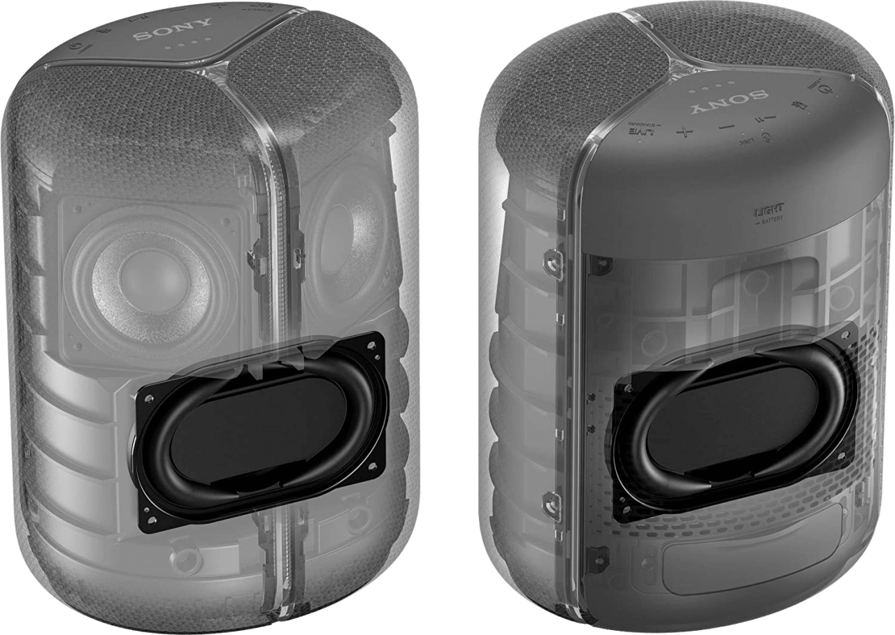 Schwarz Sony SRS-XB402M EXTRA BASS Portable Bluetooth Speaker.4