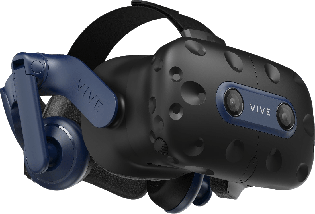 Schwarz HTC Vive Pro 2 Virtual Reality-Headset.2