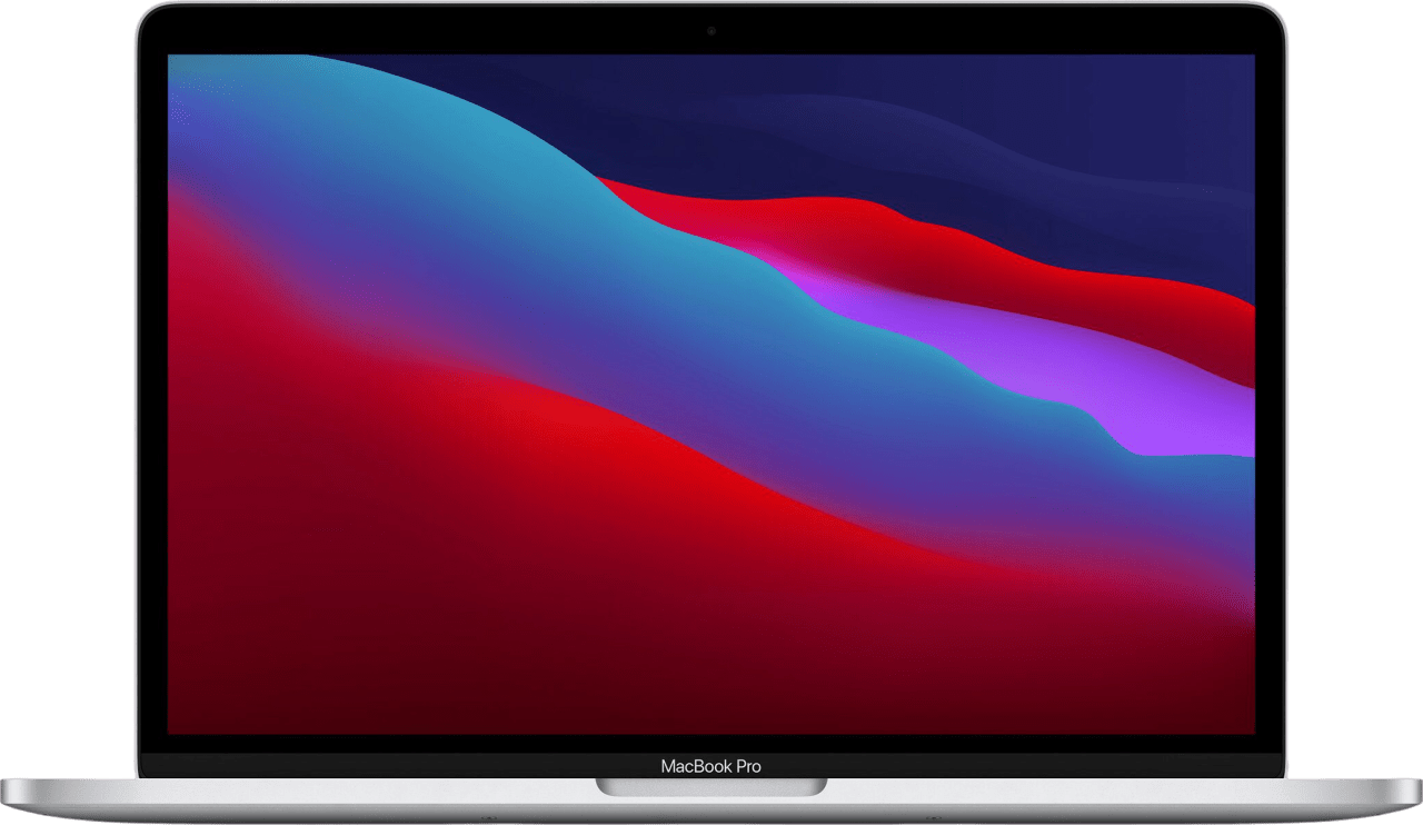 Silver MacBook Pro 13" - Apple M1 Chip 8GB Memory 512GB SSD - Integrated 8-core GPU (Late 2020).1