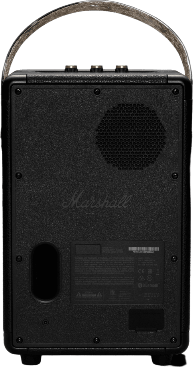 Schwarz / Messing Bluetooth Speaker Marshall Tufton.3