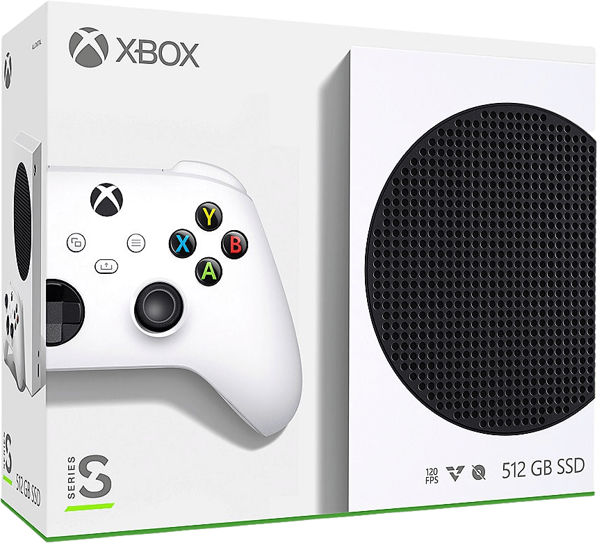 White Microsoft Xbox Series S.3