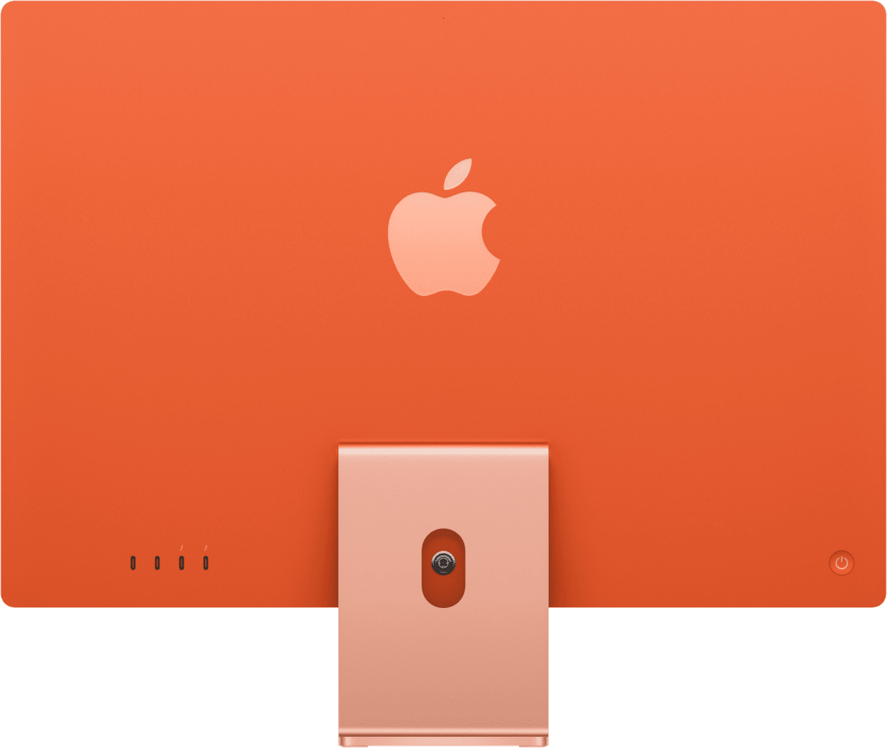 Orange Apple 24" iMac (Mid 2021) - English (QWERTY) All-in-One - Apple M1 - 8GB - 256GB SSD - Apple Integrated 8-core GPU.3