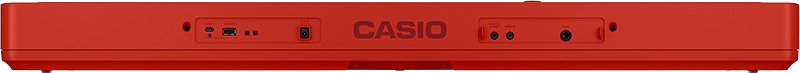 Rojo Piano digital portátil de 61 teclas Casio CT-S1.4