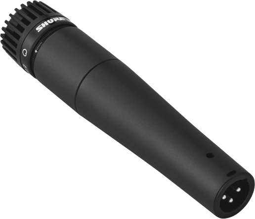 Black Shure SM57-LC Dynamic Instrument Microphone.2
