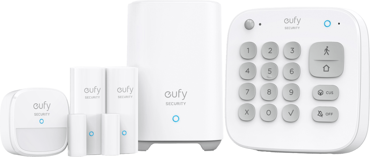 White eufy 5-Piece Alarm Kit.1