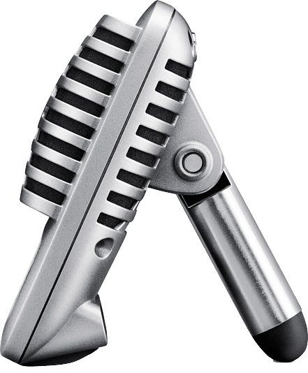 Gray Shure MV51 Condenser microphone.2