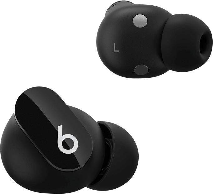 Black Headphones Beats Studio Buds Noise-cancelling In-ear Bluetooth Headphones.2