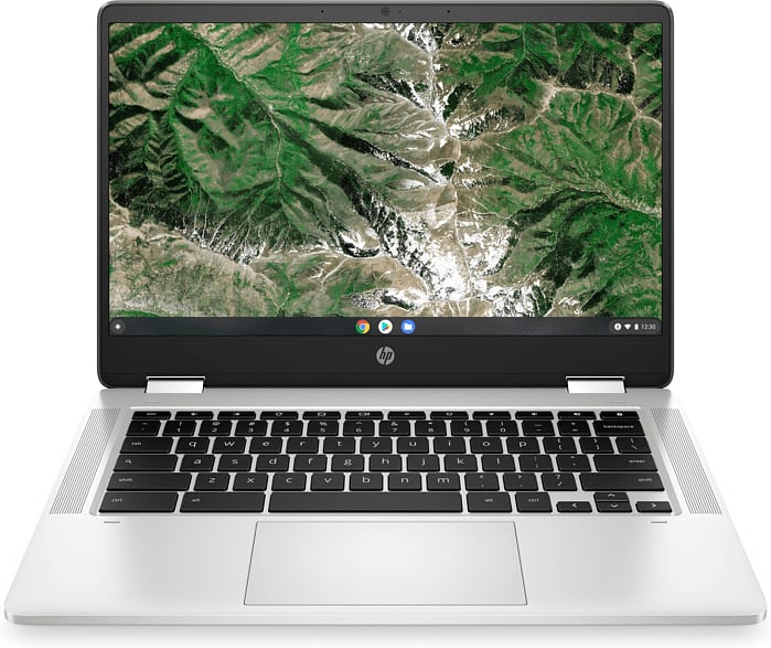 Silber HP Chromebook x360 14a-ca0330ng Laptop.1