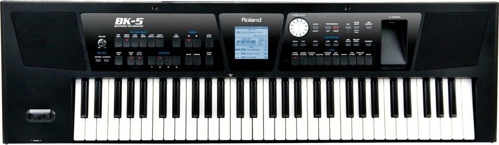 Black Roland BK-5 61-Key Backing Keyboard.1