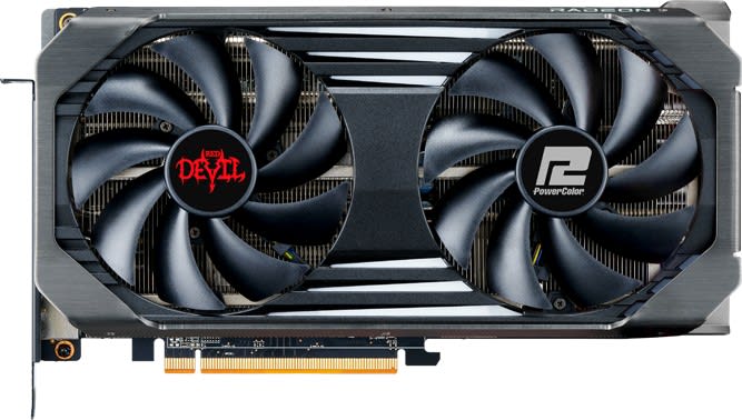 Black Powercolor Red Devil AMD Radeon™ RX 6600XT Graphics Card.4