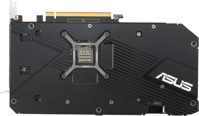 Black Asus Dual Radeon™ RX 6600XT Graphics Card.3