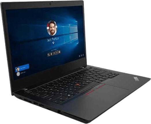 Black Lenovo ThinkPad L14 (Intel) - Spanish (QWERTY) Laptop - Intel® Core™ i7-10510U - 16GB - 512GB SSD - Intel® UHD Graphics.2