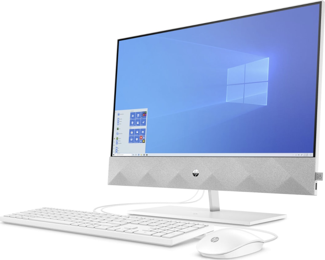 Weiß HP Pavilion 24-k1014ng All-in-One PC - Intel® Core™ i7-11700T - 16GB - 512GB SSD - NVIDIA® GeForce® MX 350.2