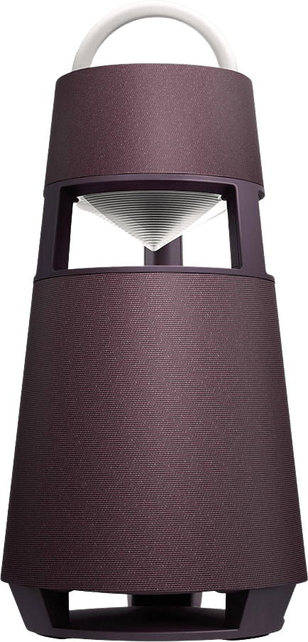 Burgundy LG XBOOM 360 Bluetooth Speaker.2