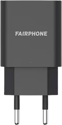 Schwarz Fairphone Charging Brick.1