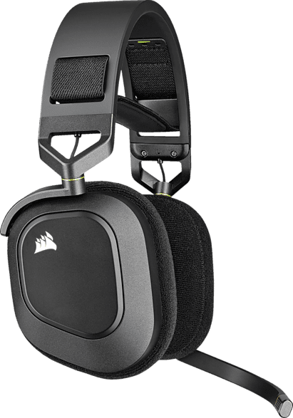 Kohlenstoff Corsair HS80 RGB Over-Ear-Gaming-Kopfhörer.1