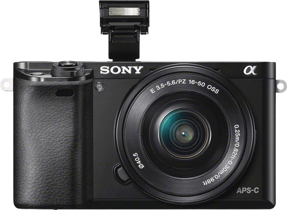 Schwarz Sony Alpha 6000 + 16-50mm f/3.5-5.6 + 55-210mm f/4.5-6.3 kit.4