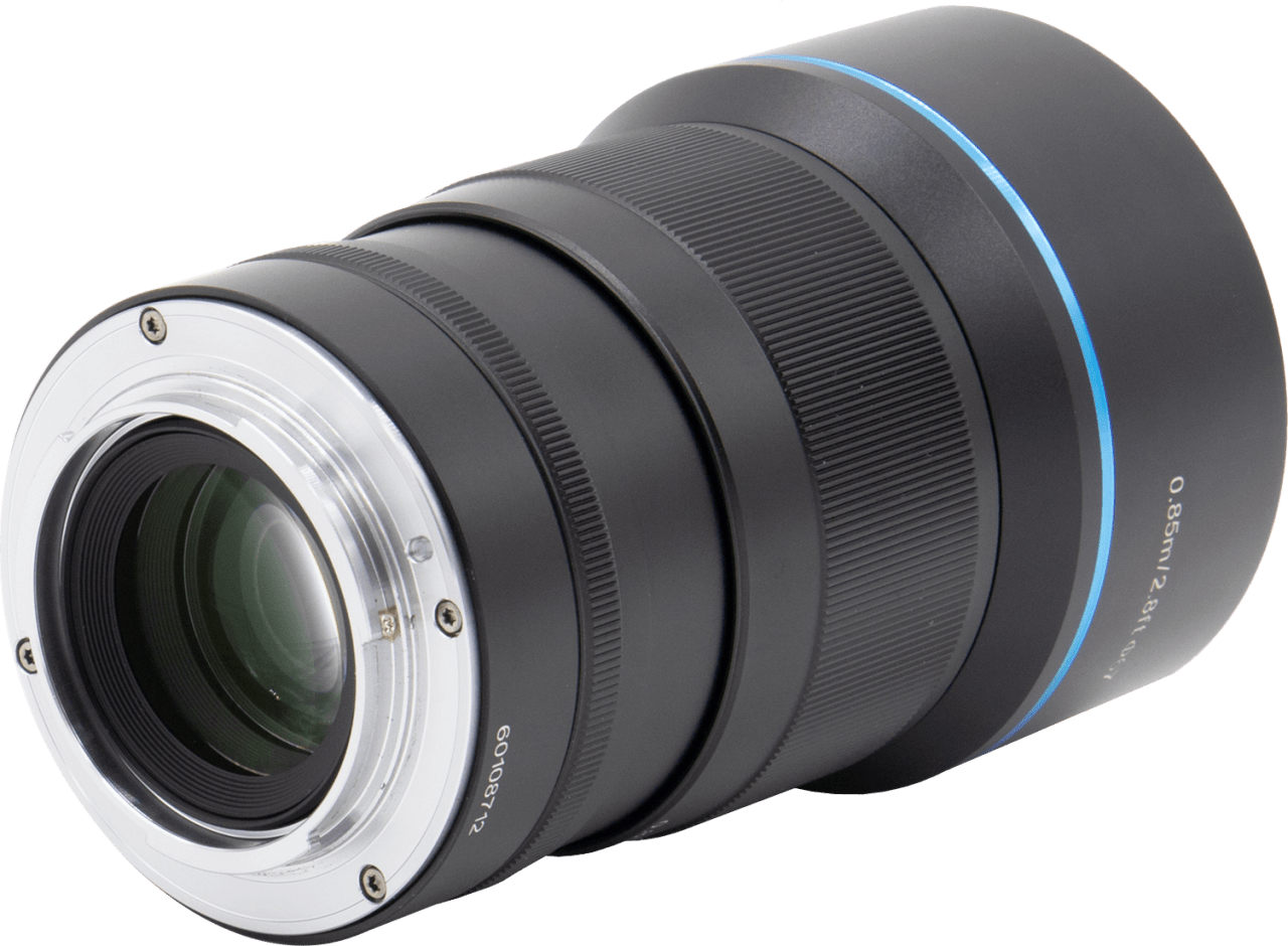 Schwarz Sirui 50mm f/1.8 1.33X Anamorphische Objektiv für Fujifilm X-mount.2