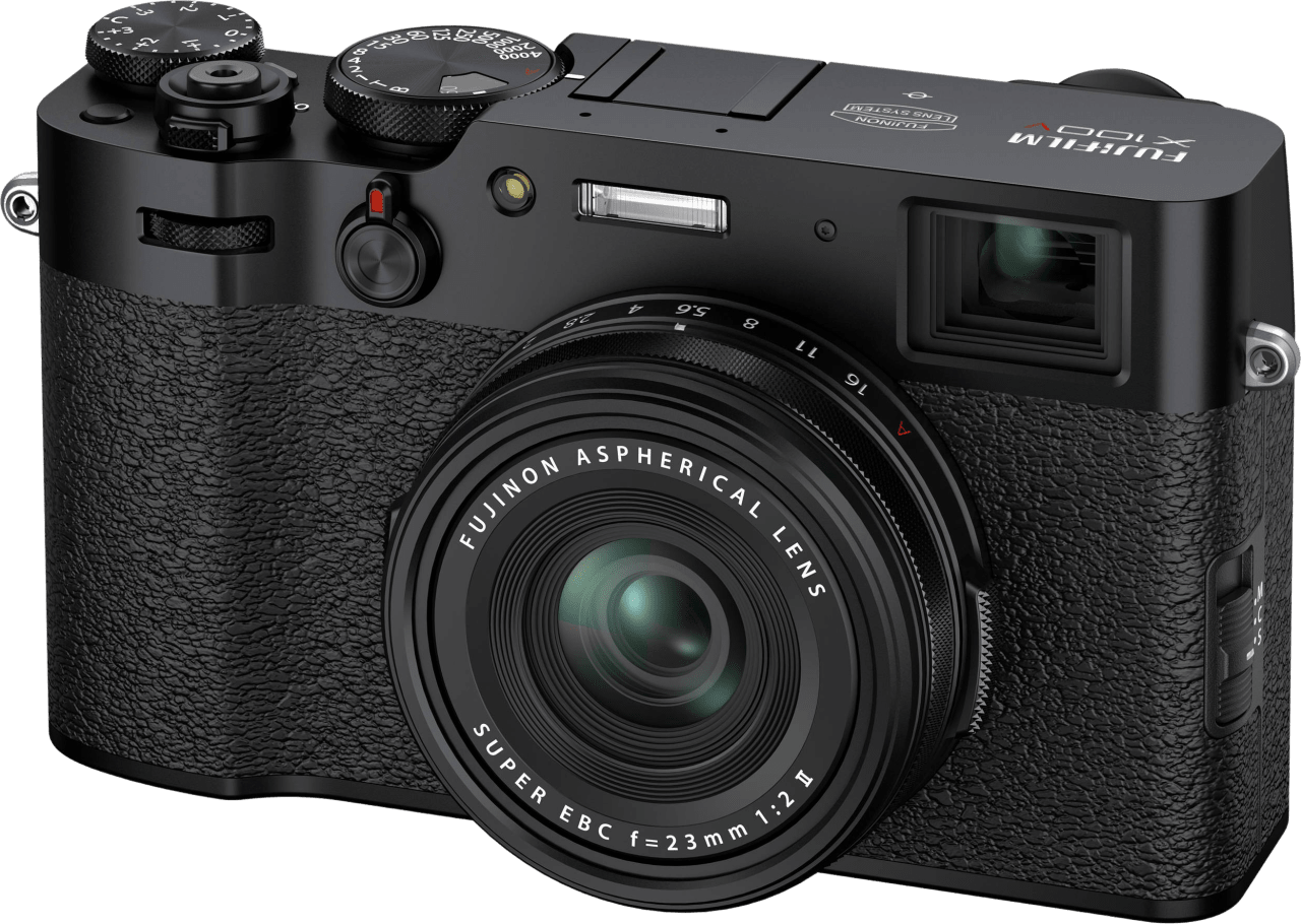 Black Fujifilm X100V Compact Camera.1