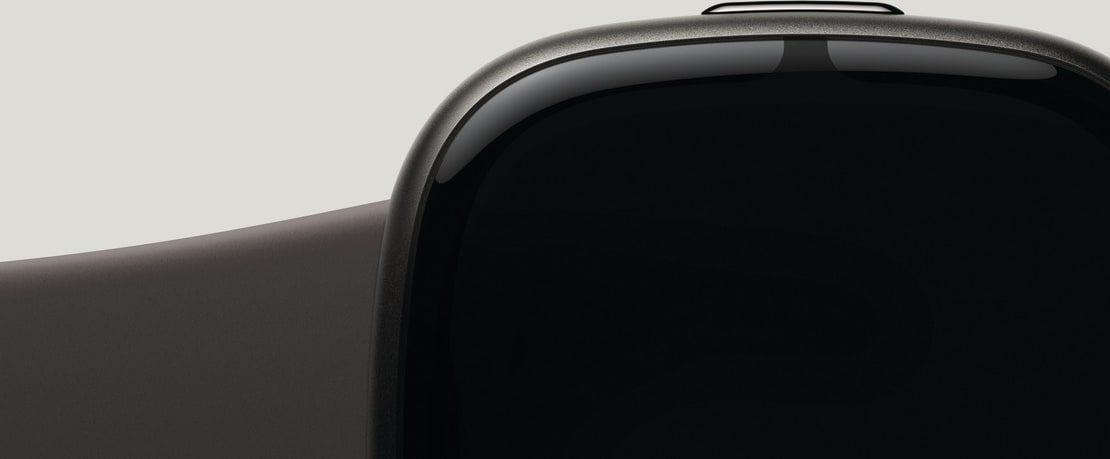Shadow Gray Fitbit Sense 2 Smartwatch, Aluminiumgehäuse und Silikonarmband, 40mm.3