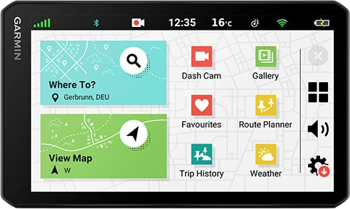 Schwarz Garmin DriveCam 76 GPS Navigation.5