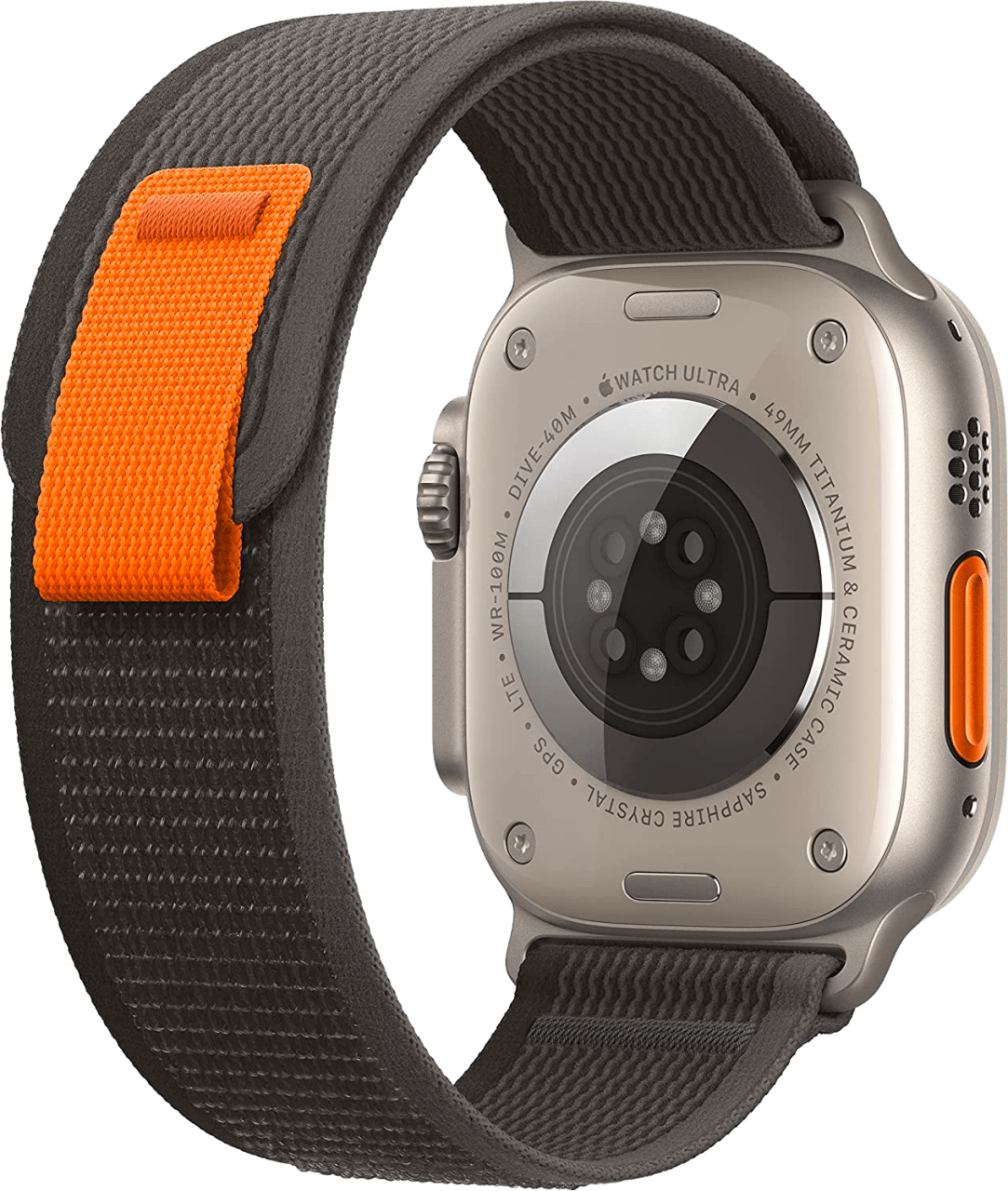 Schwarz/Grau Apple Watch Ultra GPS + Cellular, Silver Titanium Case and Trail Loop, M/L.3