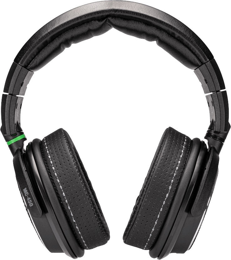 Schwarz Mackie MC-450 Professional Open-Back-Kopfhörer.3