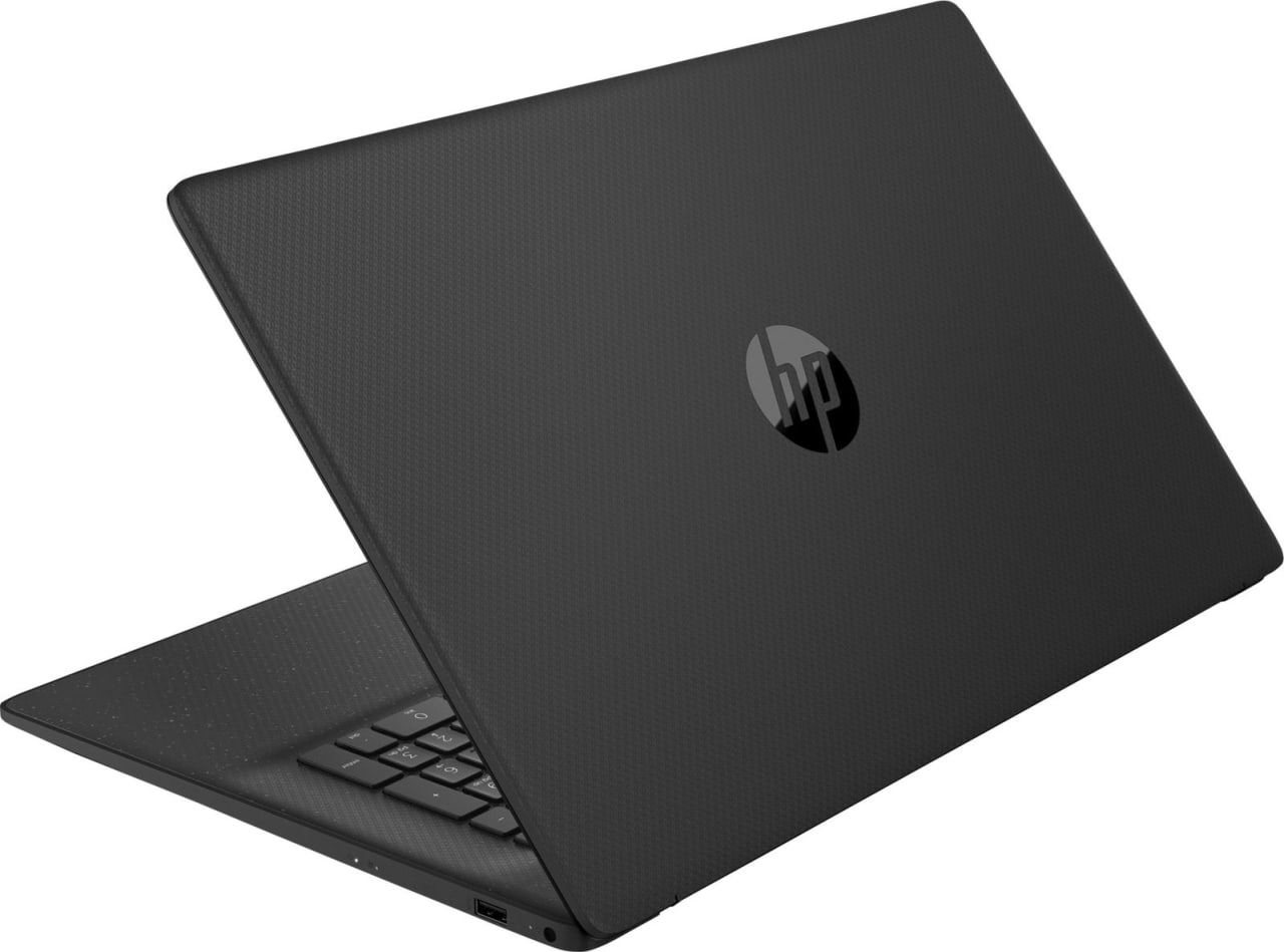 Schwarz HP 17 Notebook - AMD Ryzen™ 5-5625U - 8GB - 512GB SSD.2