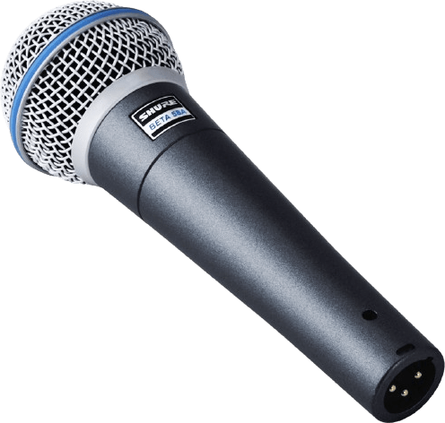 Grau Shure Beta 58A -Mikrofon.3