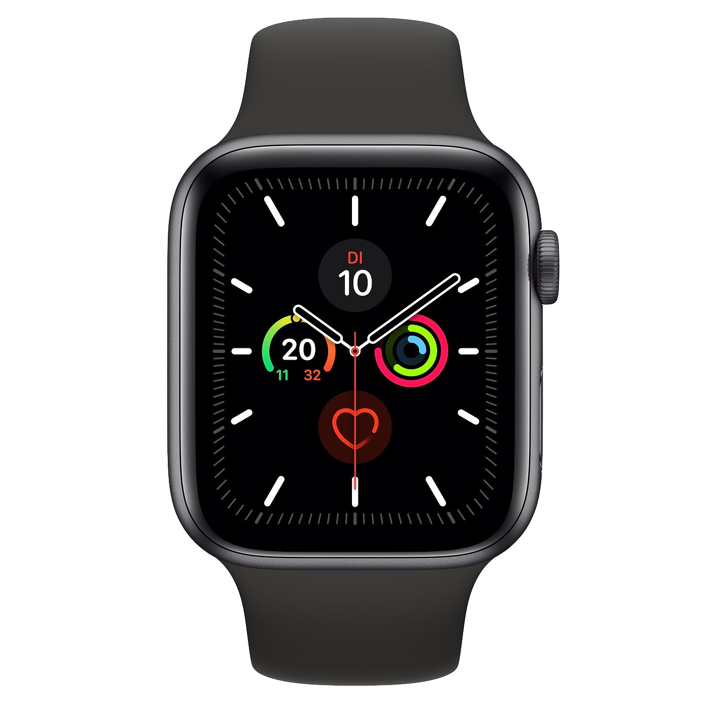 Rent Apple Watch Series 5 GPS + Cellular, Aluminium, 40mm from 