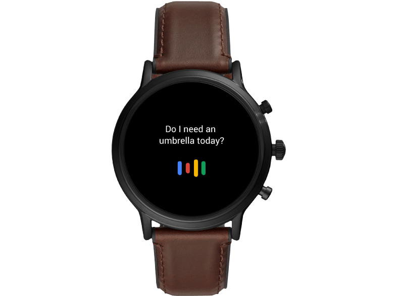 Rent Fossil Carlyle HR 5th Gen Smartwatch, Stainless Steel Case