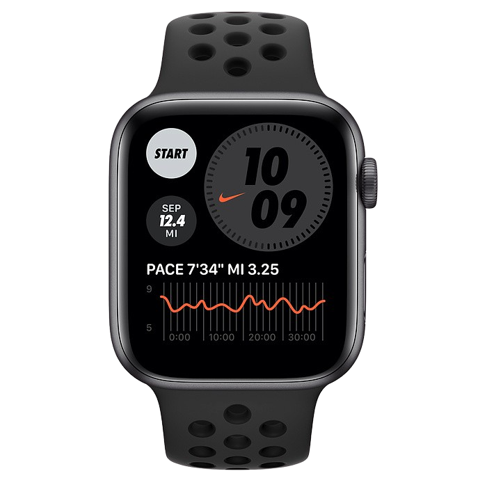 Rent Apple Watch Nike Series 6 GPS, Aluminium case, 40mm from €18.90 per  month