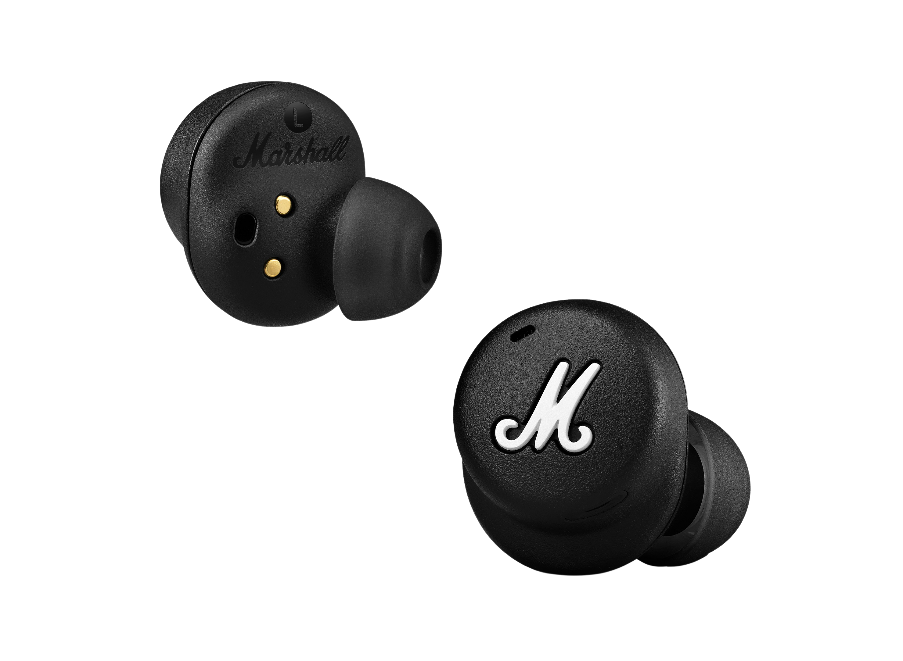 Auriculares de botón  Marshall Mode, Micrófono, Negro