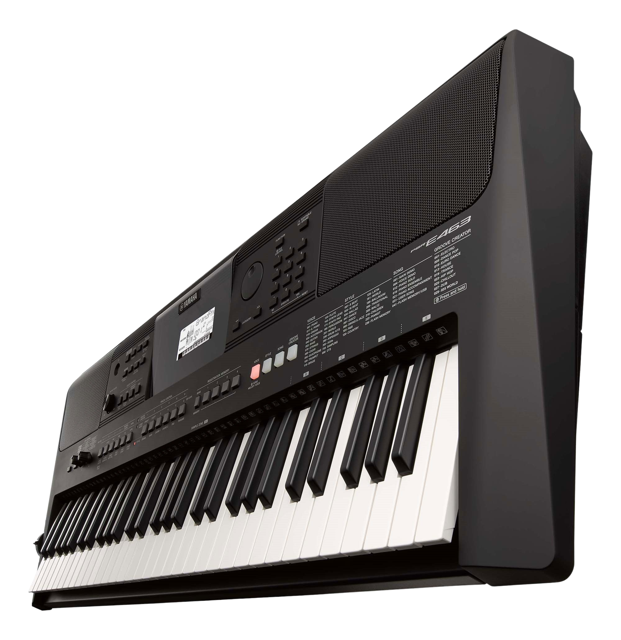 ヤマハpsr e463 Rent Yamaha PSR-E463 61-Key Portable Keyboard from €14.90 per month