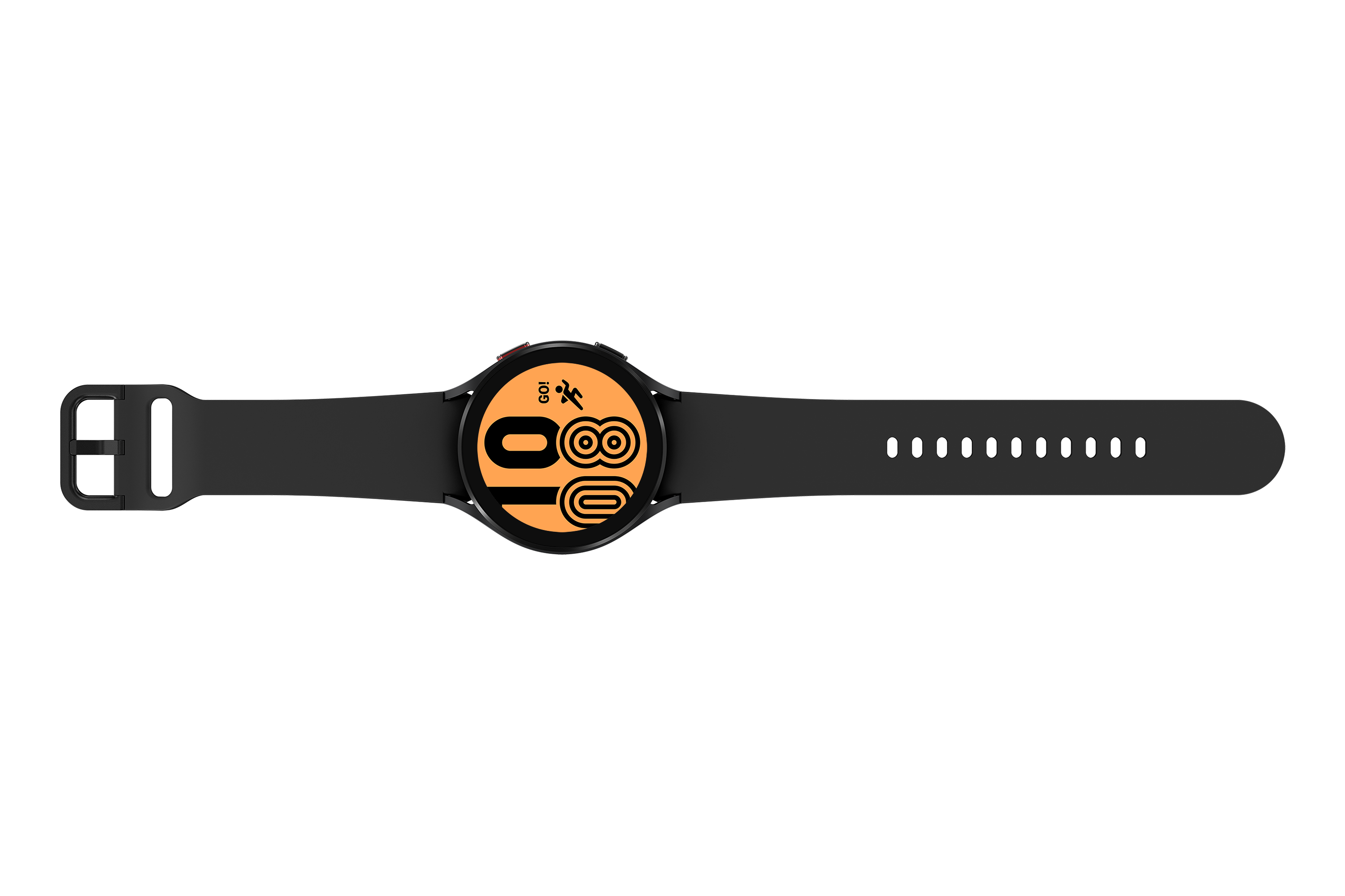 Black Samsung Galaxy Watch4 LTE, Aluminium case & Sport Band, 44mm.4