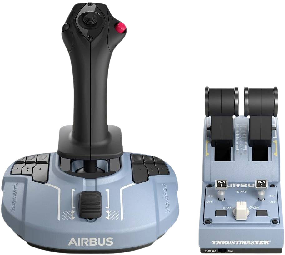 Huur Thrustmaster TCA Officer Pack Airbus-uitgave Joystick vanaf