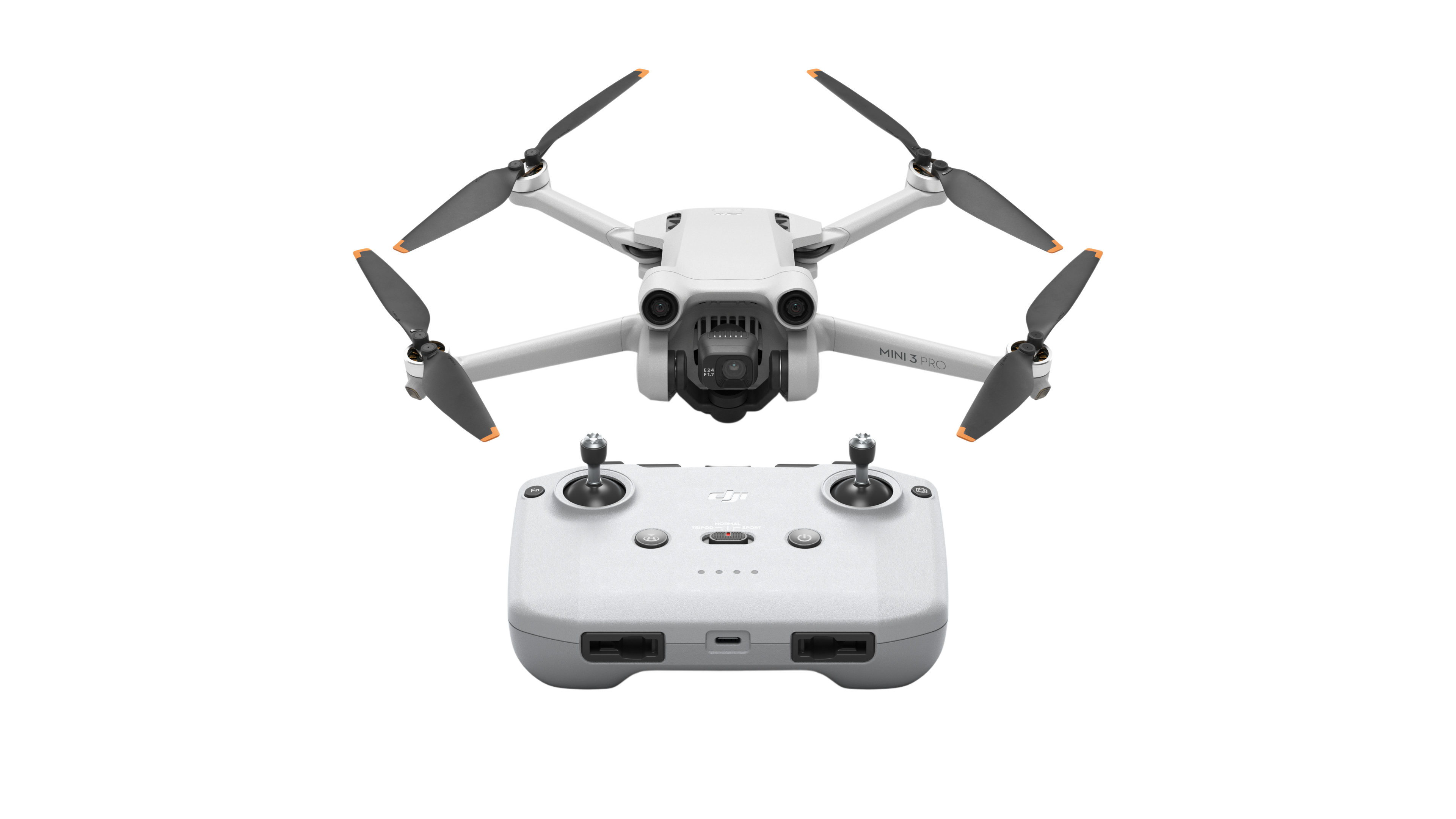 Rent DJI Mini 2 SE Fly More Combo - Starter Drone kit from €17.90 per month
