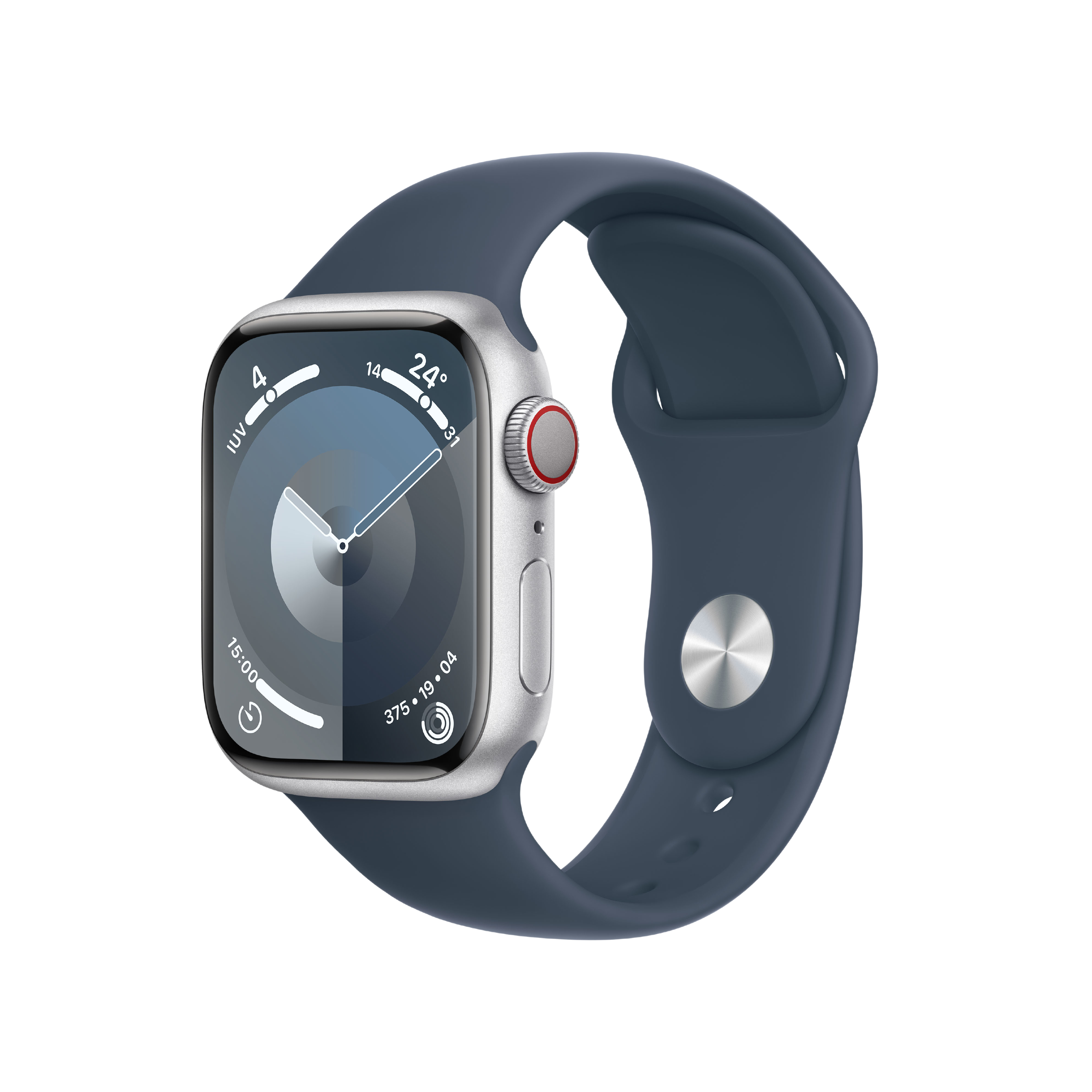 Apple Watch Series 9 GPS + Cellular, Aluminium Case and Sport Band, 41mm mieten ab 34,90 € pro Monat Grover