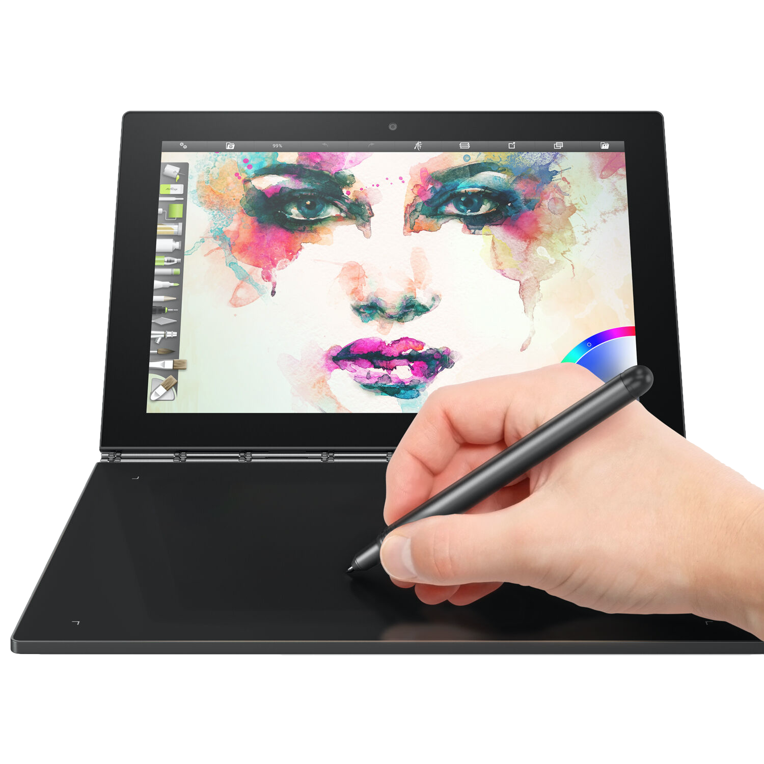 【美品】Lenovo YOGA BOOK YB1-X91F Lenovo Yoga Book YB1-X91F ZA150289US 10.1