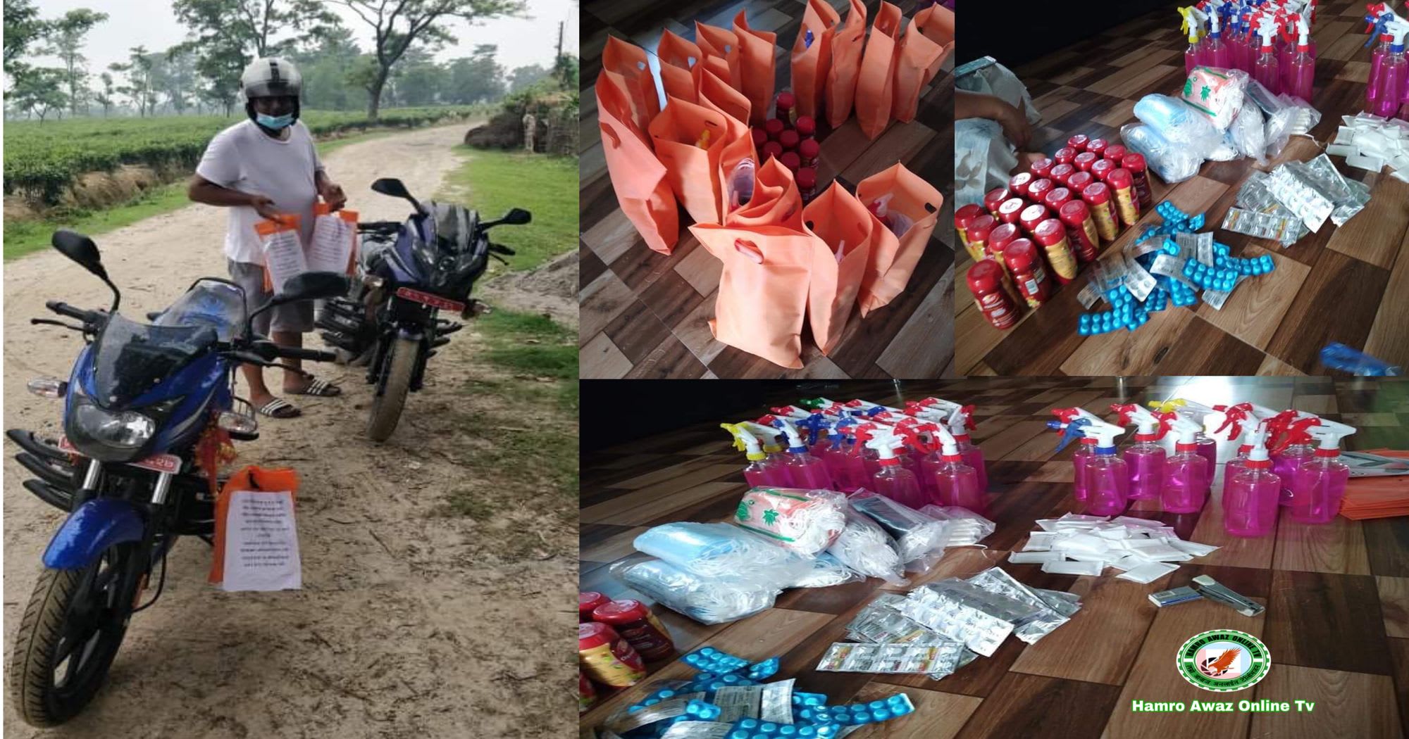 झापाली समाज युएईद्वारा कोरोना प्रभावित सदस्यलाई प्रोत्साहन स्वरुप राहत प्याकेज