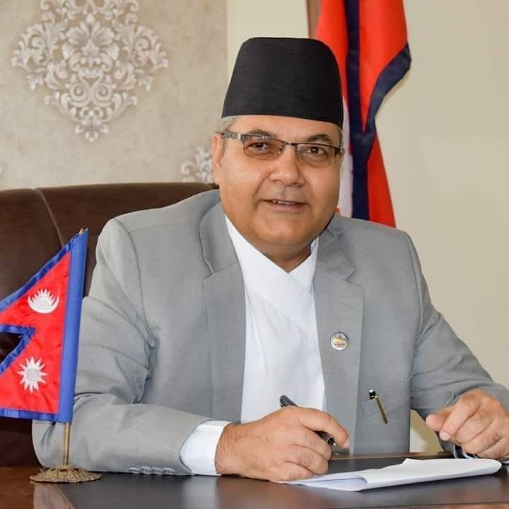 पूर्व  मन्त्री बाँस्कोटाको घरमा बम विष्फोट