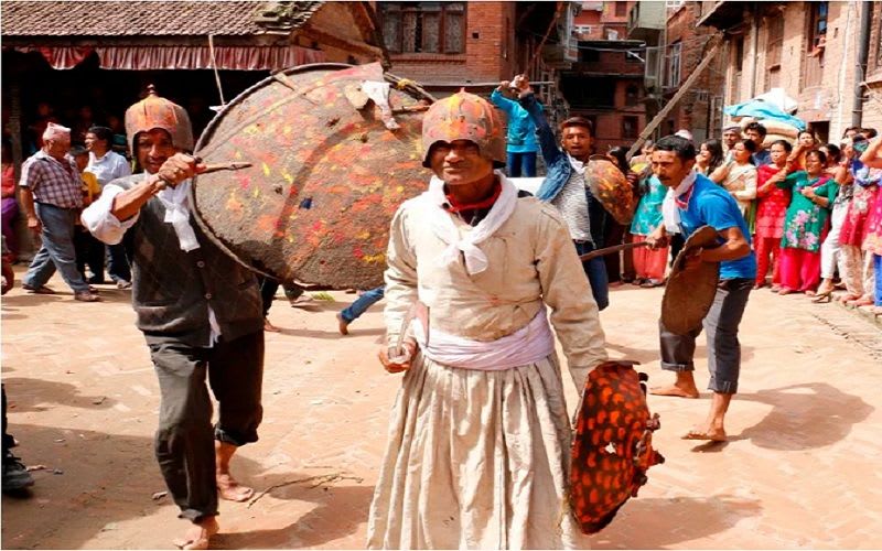 भक्तपुरको थिमिमा खाँः अर्थात् कुभिण्डेजात्रा मनाइयो
