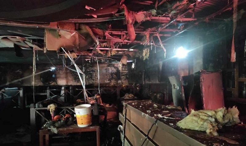 पोखराको नैना दोहोरी साँझमा आगलागी, करिब ६० लाख रुपैयाँ बराबरको क्षति