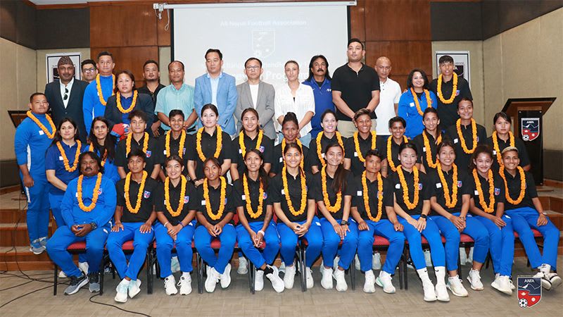 एसियाडको तयारीका नेपाली महिला टोली बंगलादेश प्रस्थान