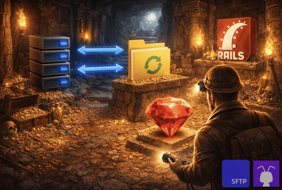 How to connect to SFTP in Ruby on Rails