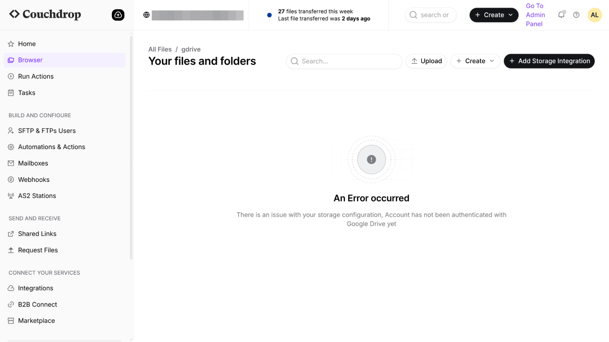 Managed file transfer comparison between SFTP To Go and Couchdrop