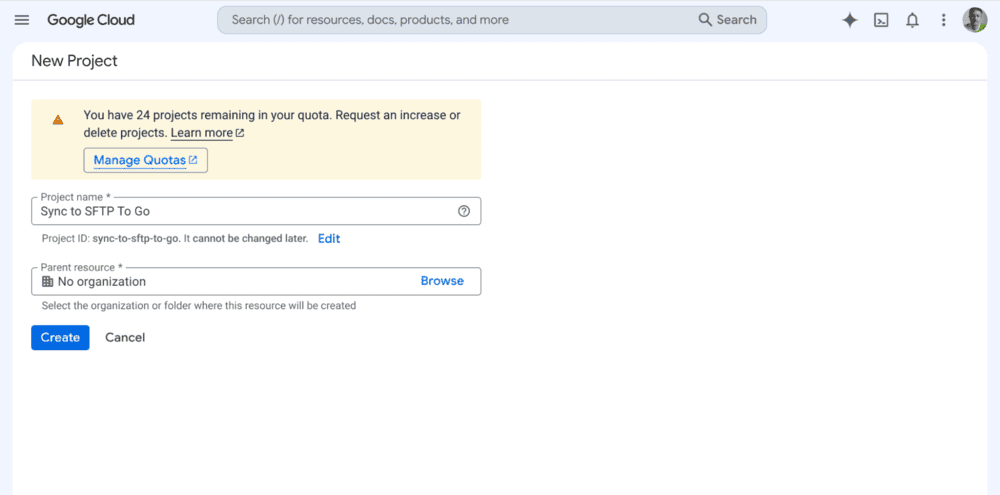 Synchronize Google Drive files with an SFTP server using rclone