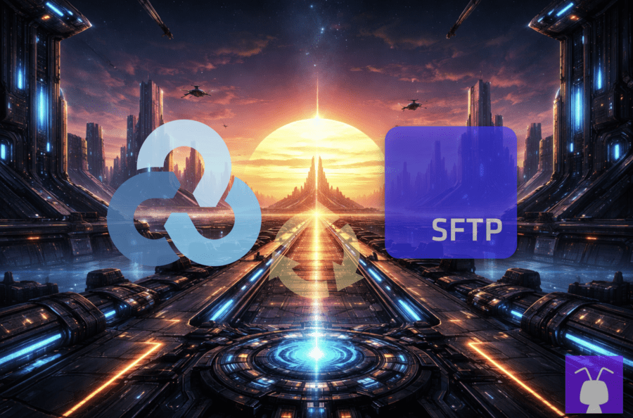 rclone sftp server sync