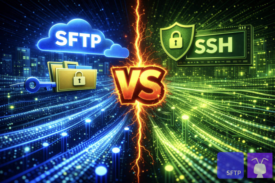 SFTP vs. SSH: What's the difference? When to use each?