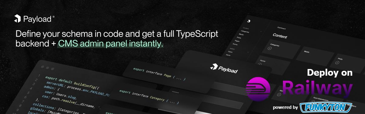 Payload CMS 3 - Open source website builder